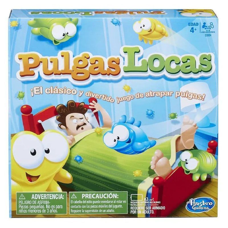 HASBRO - Juego de Mesa Pulgas Locas Hasbro
