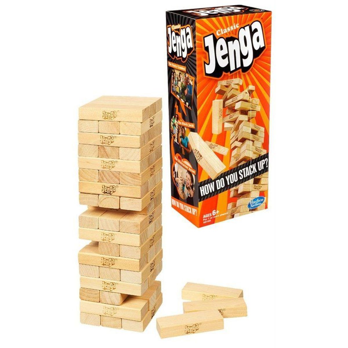 HASBRO - Juego de Mesa Jenga Hasbro