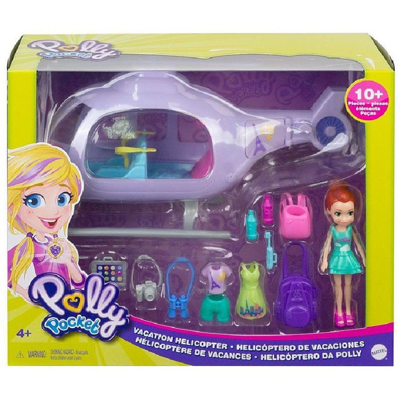 POLLY POCKET - POLLY POCKET SUPER HELICÓPTERO DE VIAJE