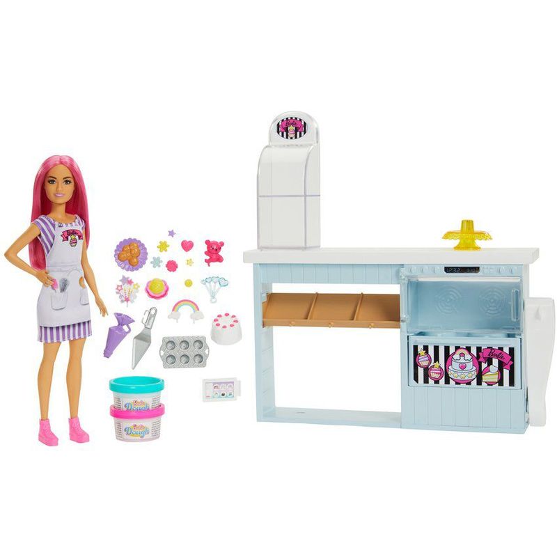 BARBIE - Barbie Set De Repostería Para Decorar Mattel