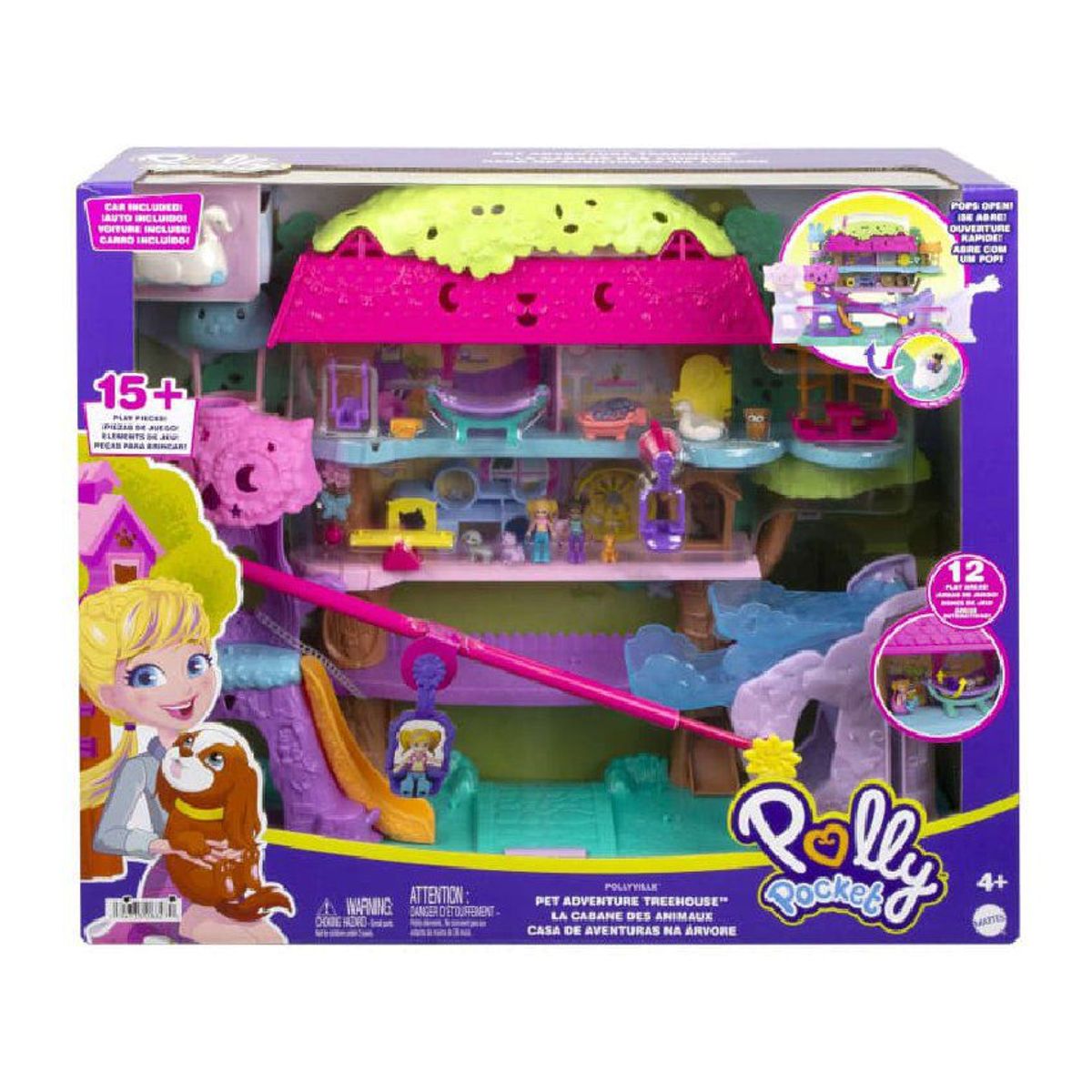 POLLY POCKET - Polly Pocket Ville Casa De Arbol Mattel
