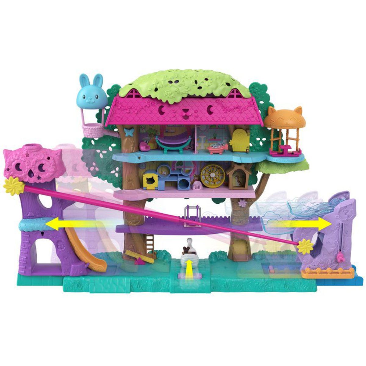 POLLY POCKET - Polly Pocket Ville Casa De Arbol Mattel