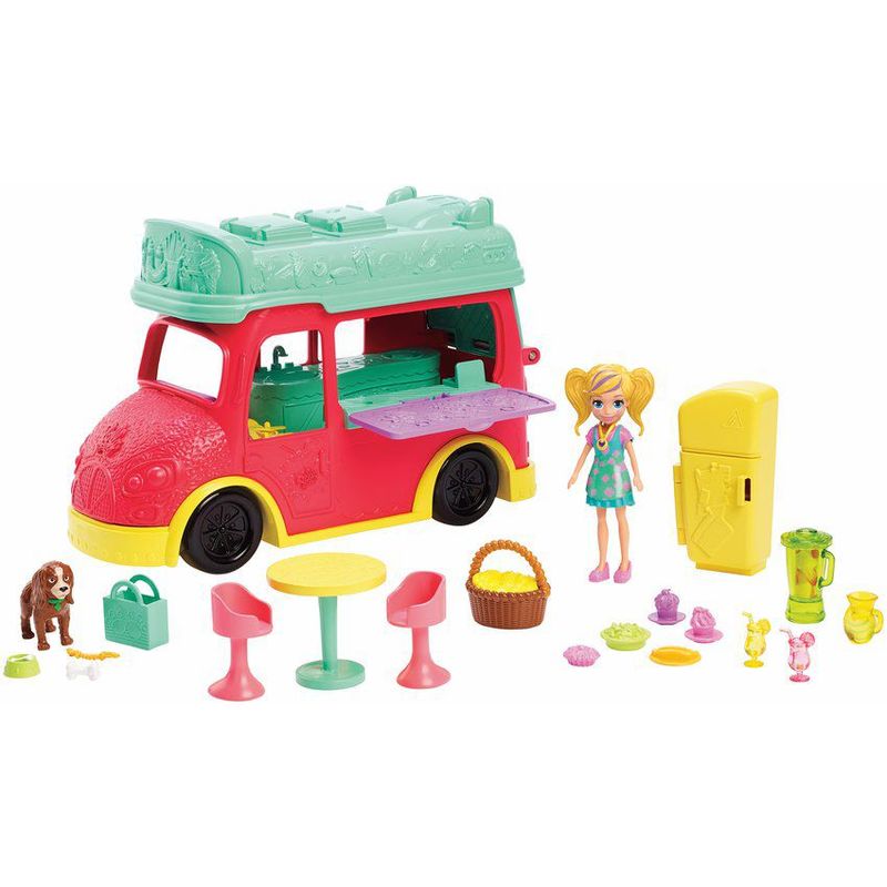 POLLY POCKET - Polly Pocket Camión de Licuados