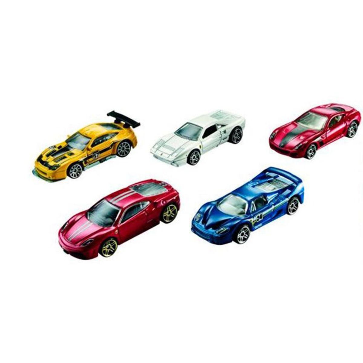 HOT WHEELS - Carros Paquete De 5 Autos Basicos Hot Wheels Coleccionables