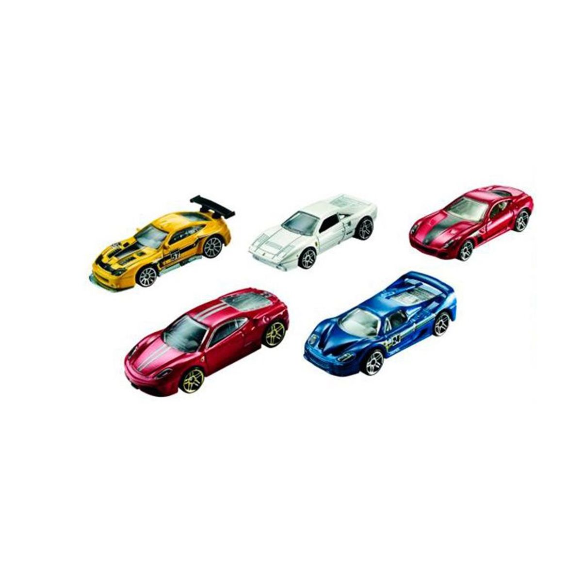 HOT WHEELS - Carros Paquete De 5 Autos Basicos Hot Wheels Coleccionables