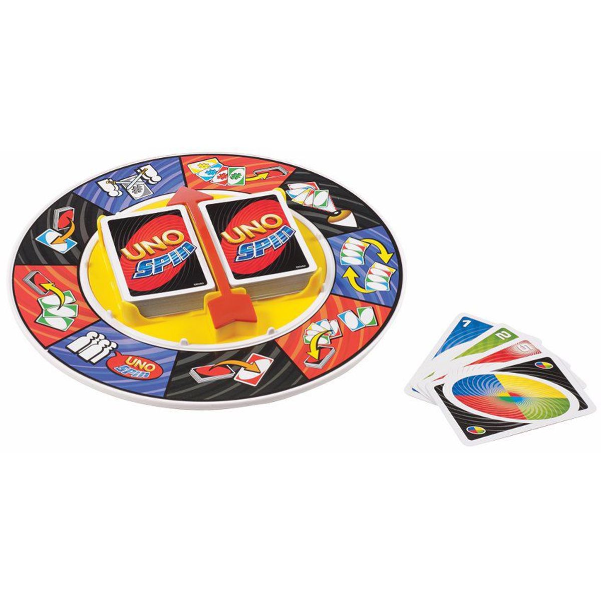 MATTEL - Juego de Mesa Uno Spin Mattel