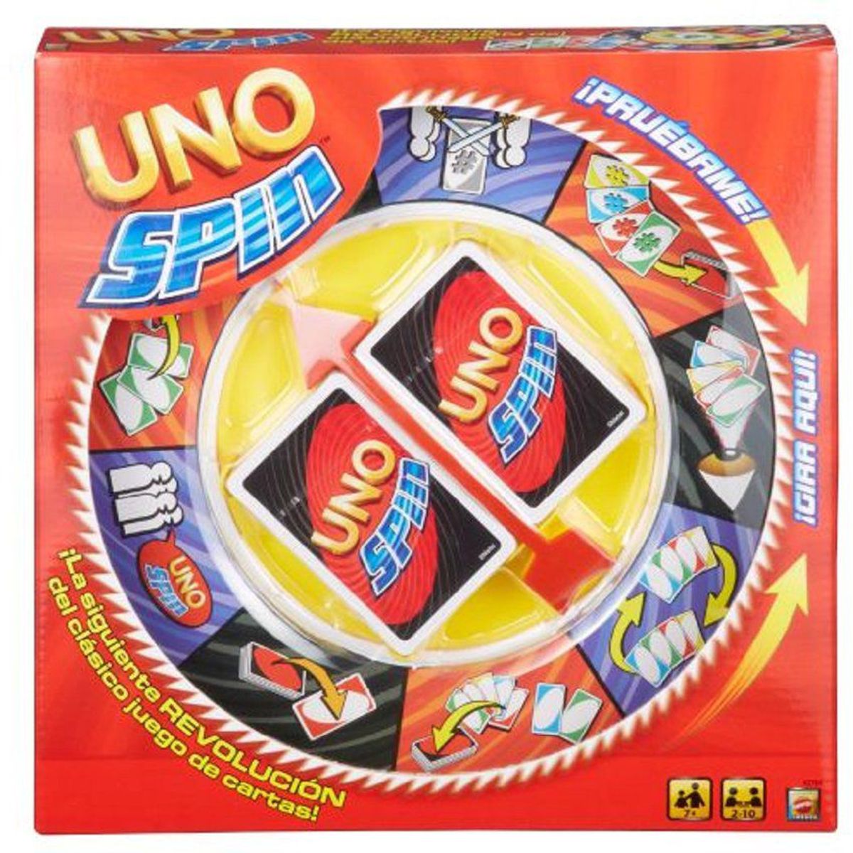 MATTEL - Juego de Mesa Uno Spin Mattel
