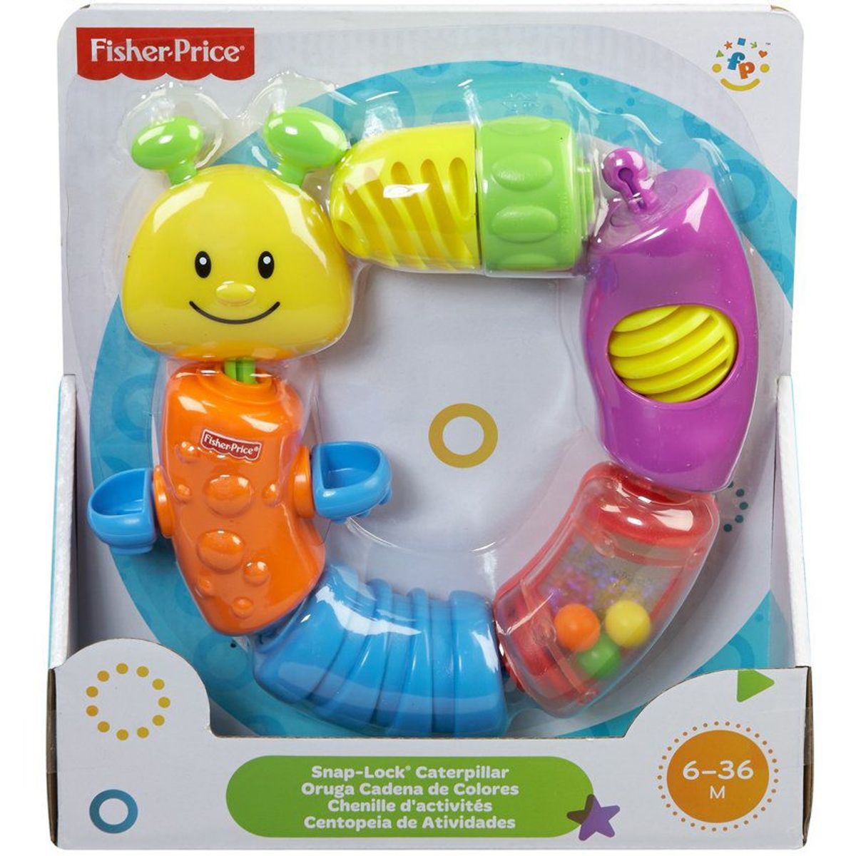 FISHER PRICE - Fisher Price Oruga Cadena de Colores