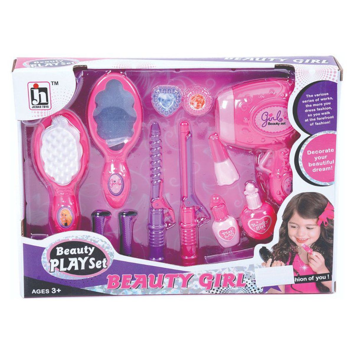 JUGUETELANDIA - SET BELLEZA BEAUTY CAJA PARA NIÑA