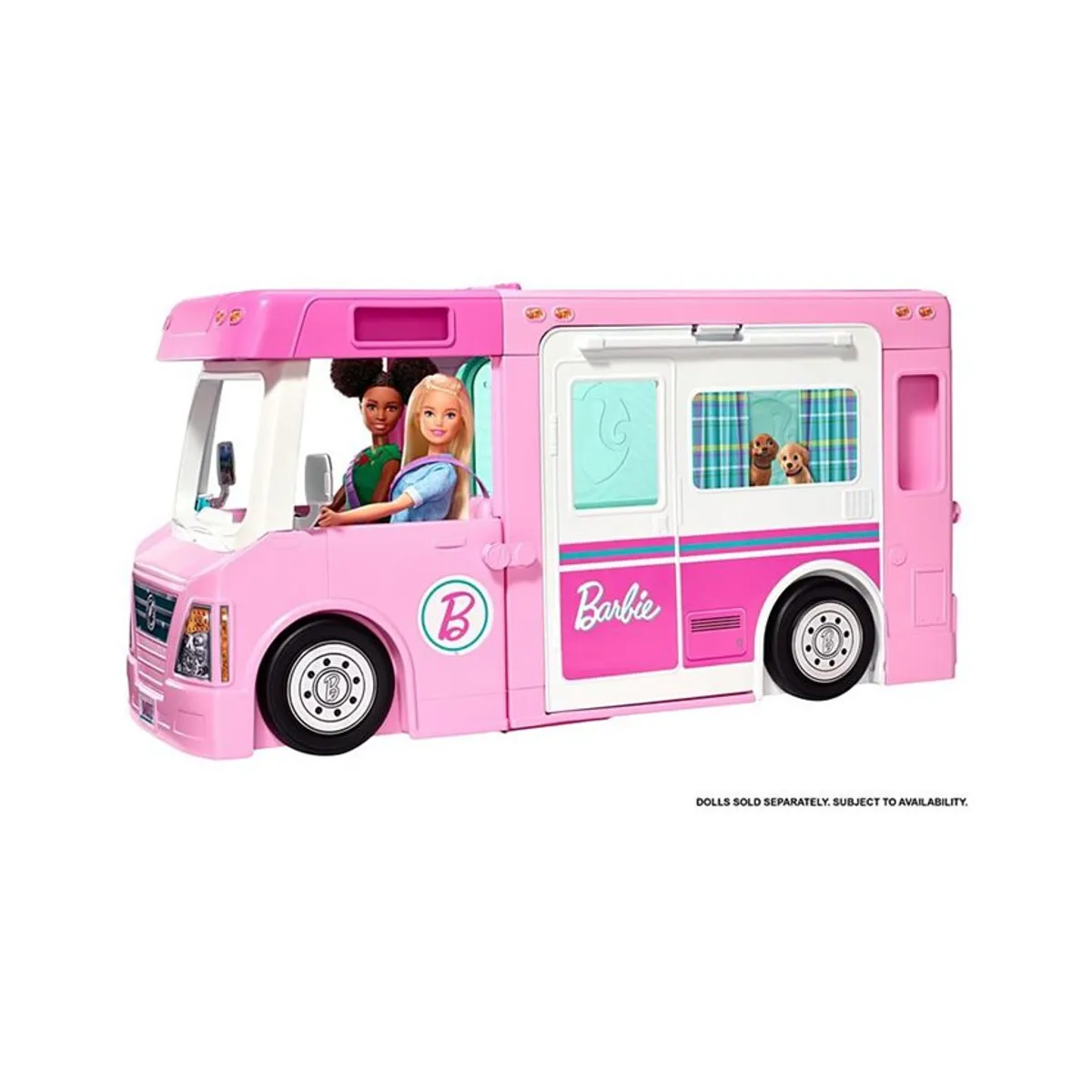BARBIE - Barbie Cámper de Barbie 3 EN 1