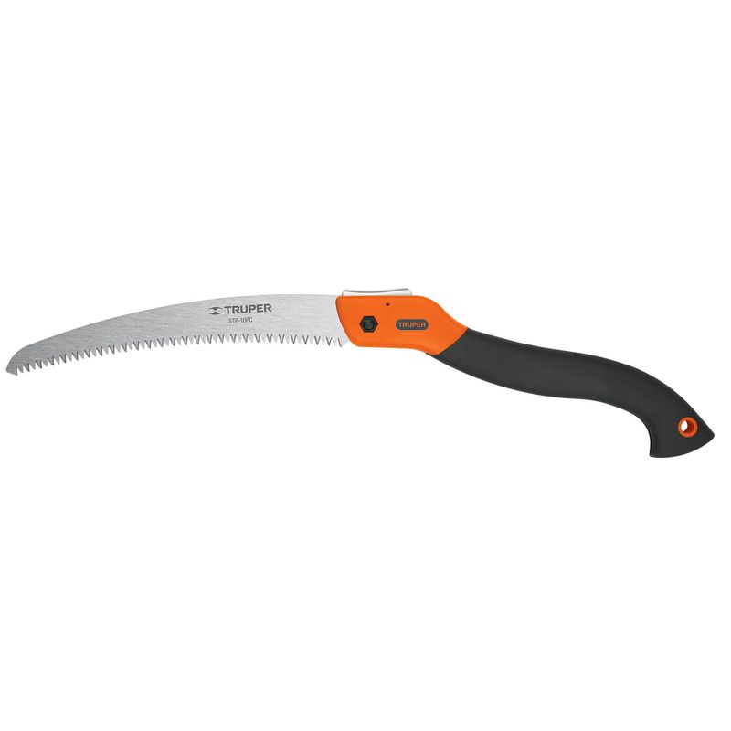TRUPER - Serrucho Cortador De Ramas O De Poda Plegable, Cuchilla 10" Truper