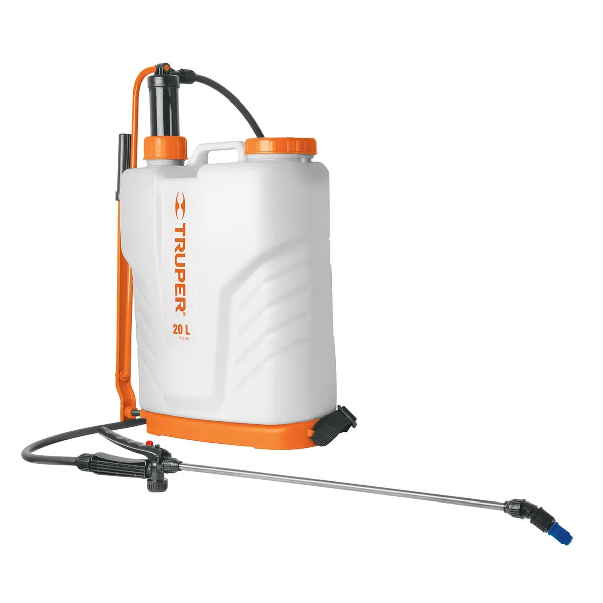 TRUPER - Fumigador Manual De Mochila, 20 L (5.2 Gal), 60 Psi, 3.6 Kg Truper