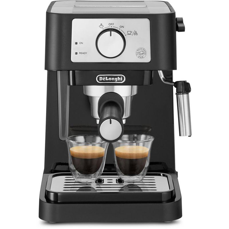 DELONGHI - Cafetera espresso stilosa delonghi color negro