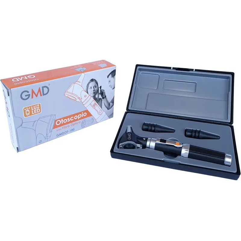 GMD - Otoscopio con fibra optica luz led de gmd