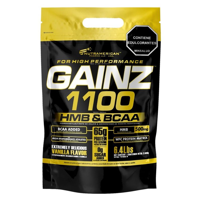 MEGAPLEX - Gainz 6.4 lb - Proteína Hipercalorica