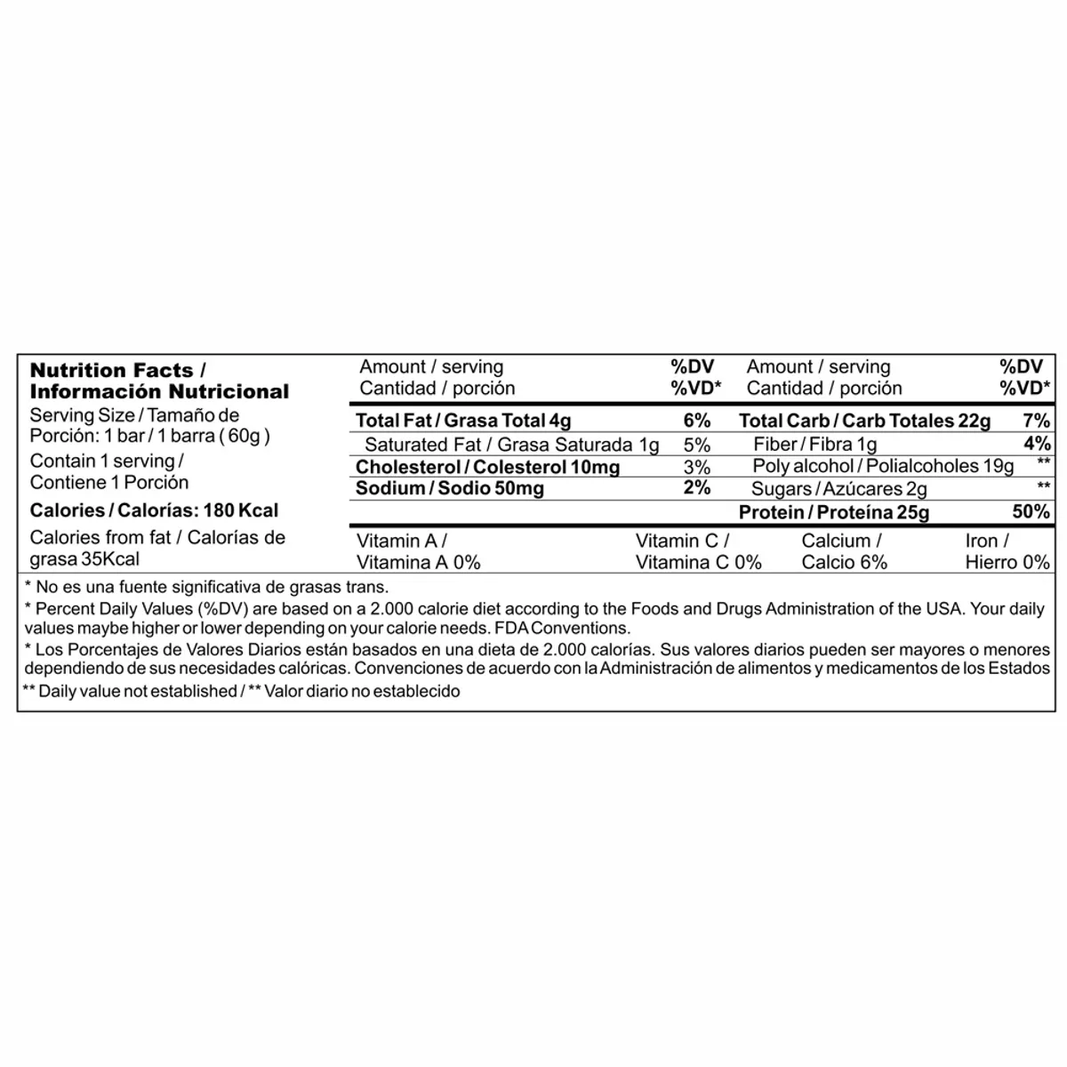 MEGAPLEX - Fit Bar Coco 720 g - Barra de proteina + Snack