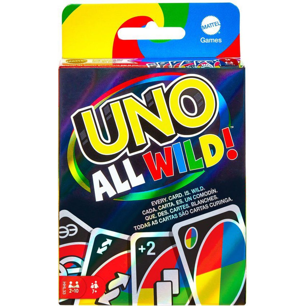 MATTEL - Juego De Cartas Uno All Wild Mattel
