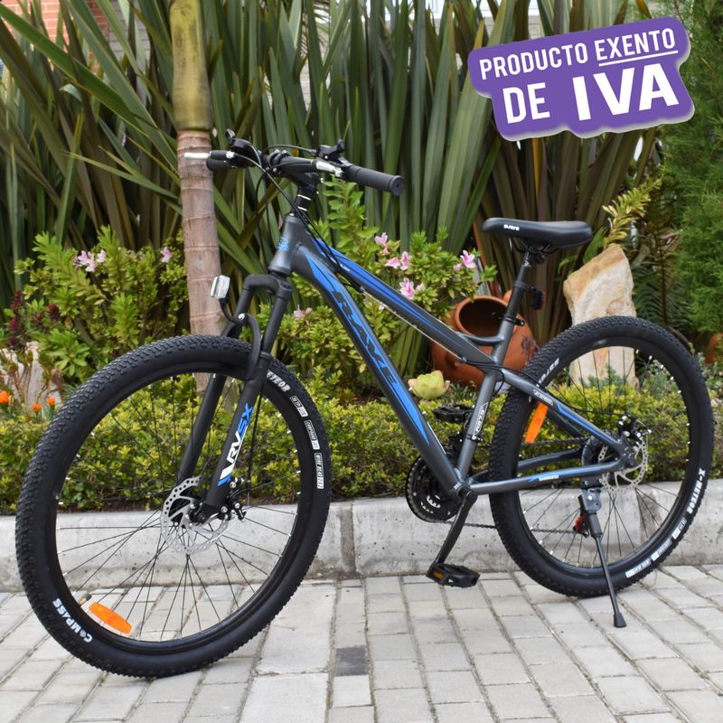 RAVE - Bicicleta de MontaÃ±a Rave Azul 21V Rin 27.5 Talla M