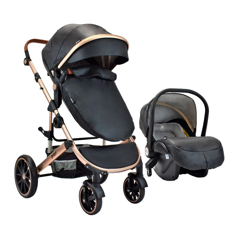 PRIORI - Coche Bebé Moises Milo Ts Priori Negro