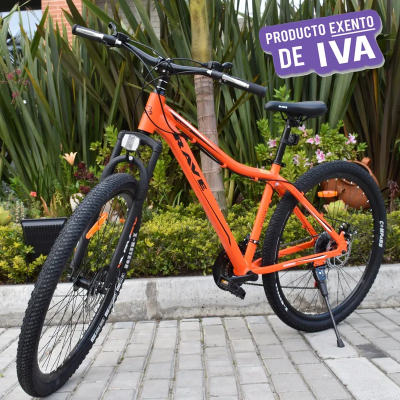 RAVE - Bicicleta de MontaÃ±a Rave Naranja 21V Rin 29 Talla M - 10220002