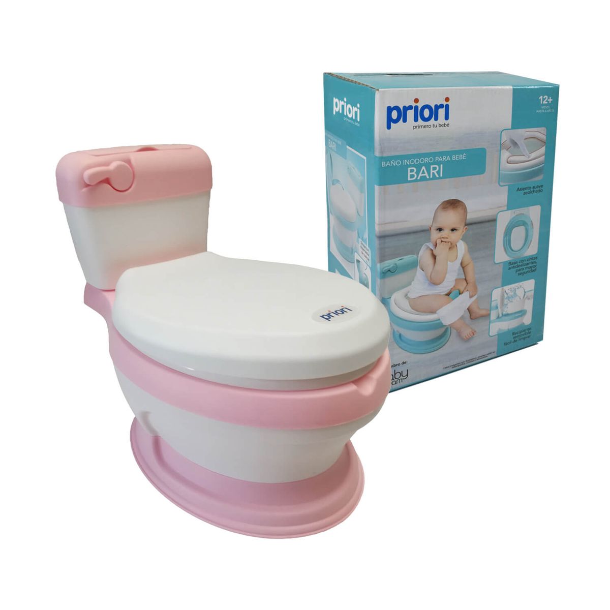 PRIORI - Vasenilla bebe Priori Rosa BARI
