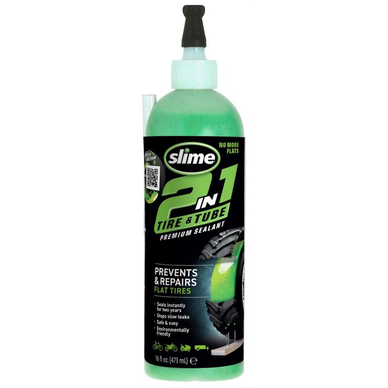 SLIME - Sellador de Llantas 2 EN 1 Slime 16 oz