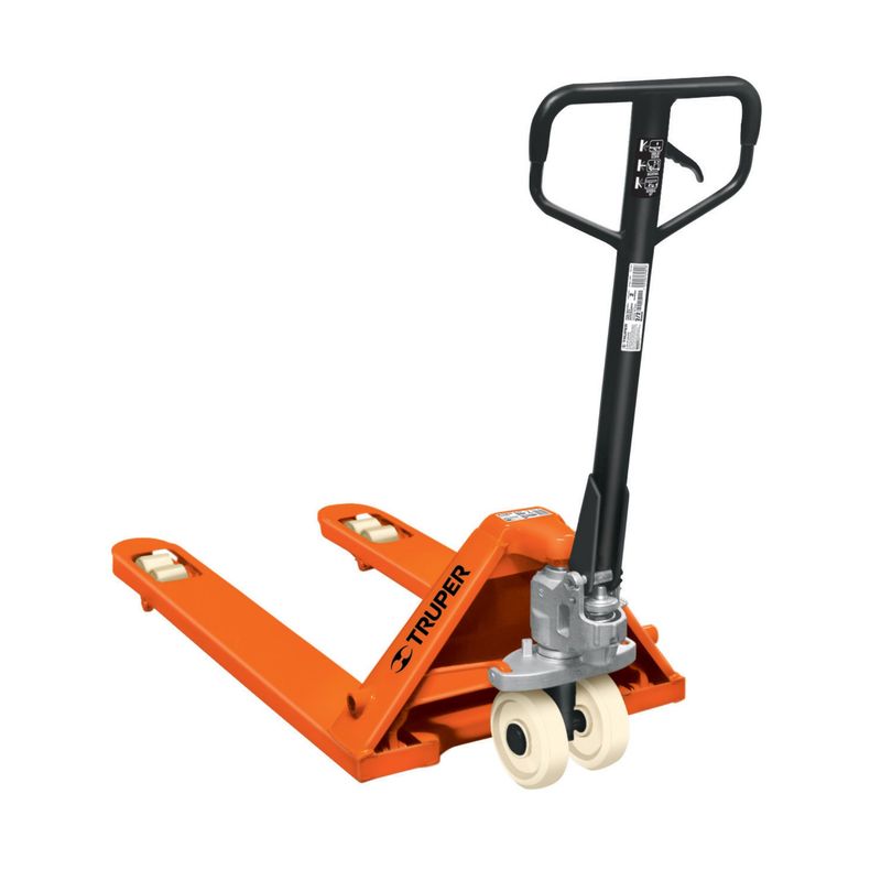 TRUPER - Estibador Manual De 3 Toneladas Con Ruedas De Nylon Truper