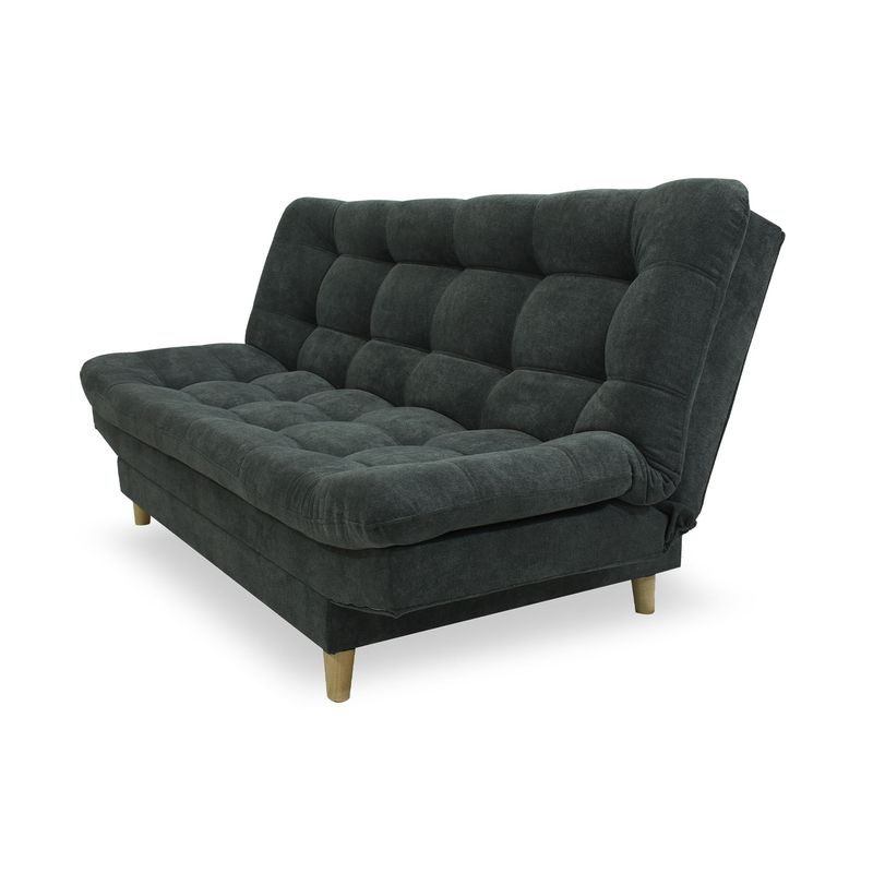 INDUSTRIAL BASESTILOS - Sofá Cama Moltochic Lino grafito patas de metal