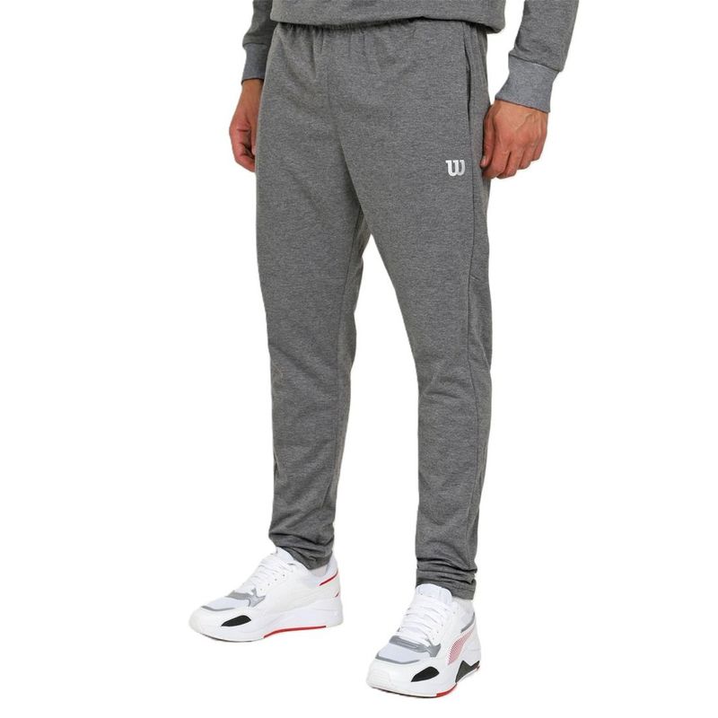 WILSON - Pantalón Jogger Hombre Wilson French Terry 98417 Gris.