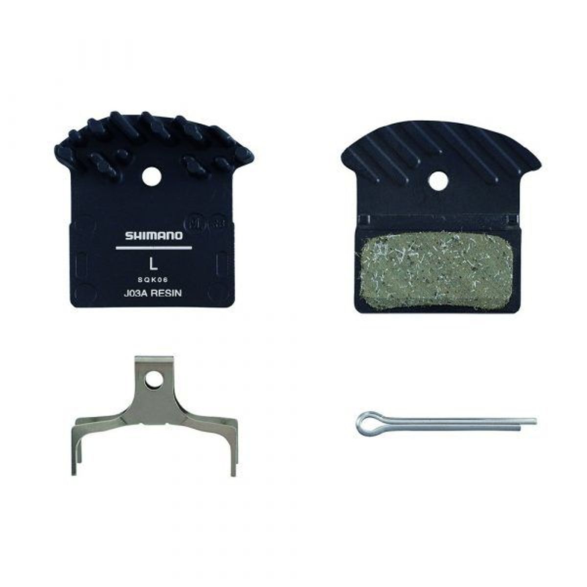 SHIMANO - Pastillas de Freno de Resina Shimano J02A