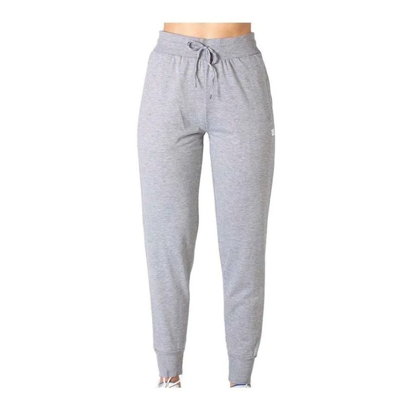 WILSON - Pantalón Jogger Mujer Wilson French Terry 79303 Gris Claro.