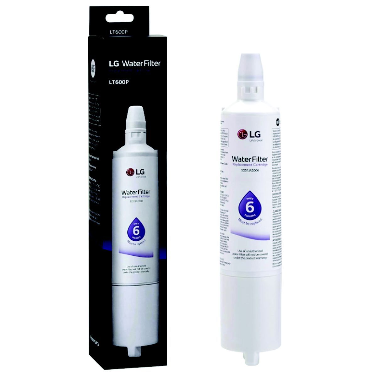 LG - Filtro De Agua Interno Para Nevera LG 5231JA2006A- LT600P