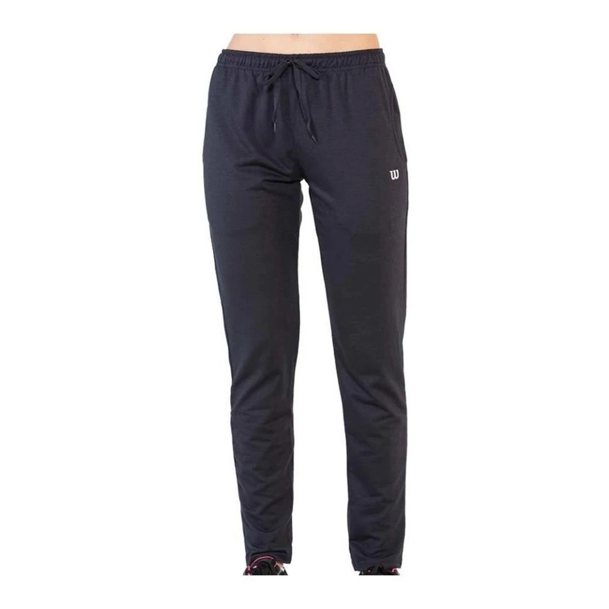 WILSON - Pantalón Jogger Mujer Wilson French Terry 98382 Azul Marino.