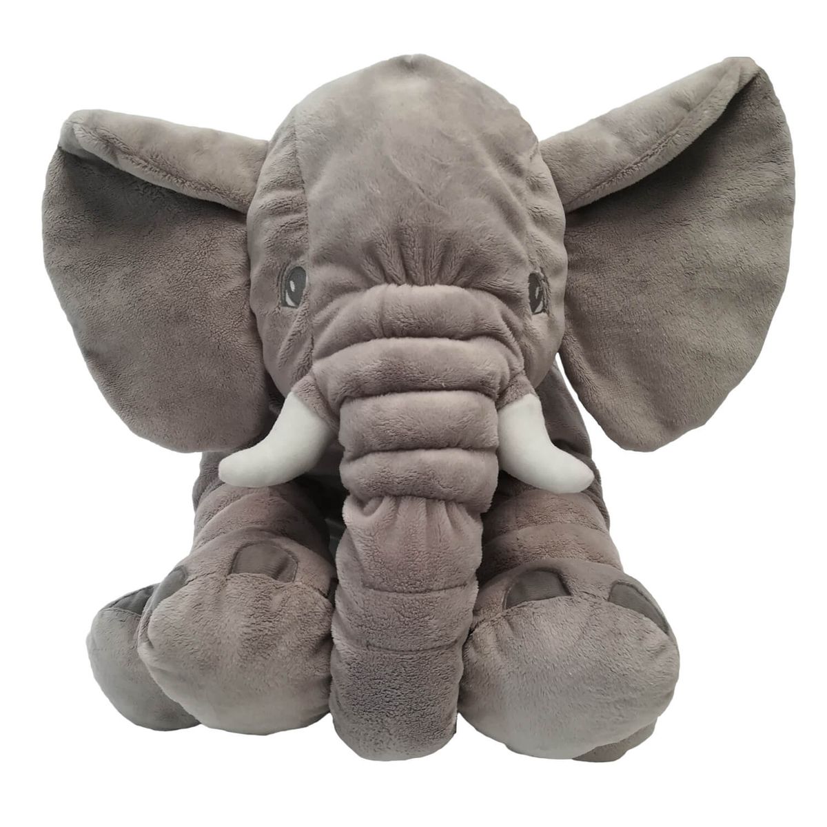 KISSES - Peluche almohada 60Elefante Kisses P13003 Gris