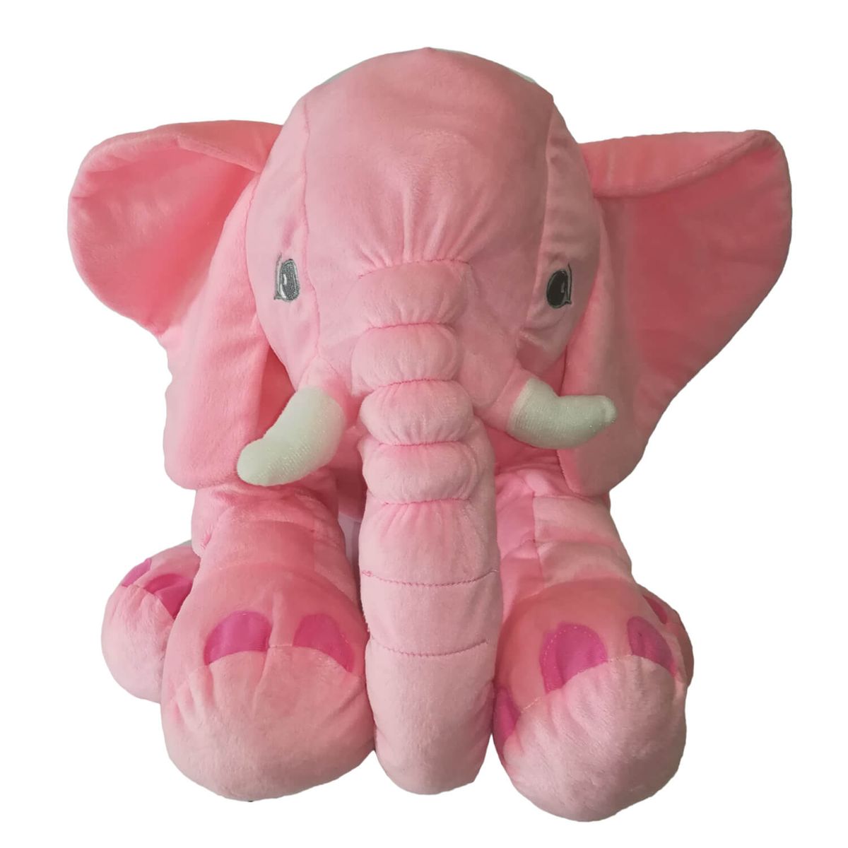 KISSES - Peluche almohada 60cm Elefante Kisses P13003 Rosa