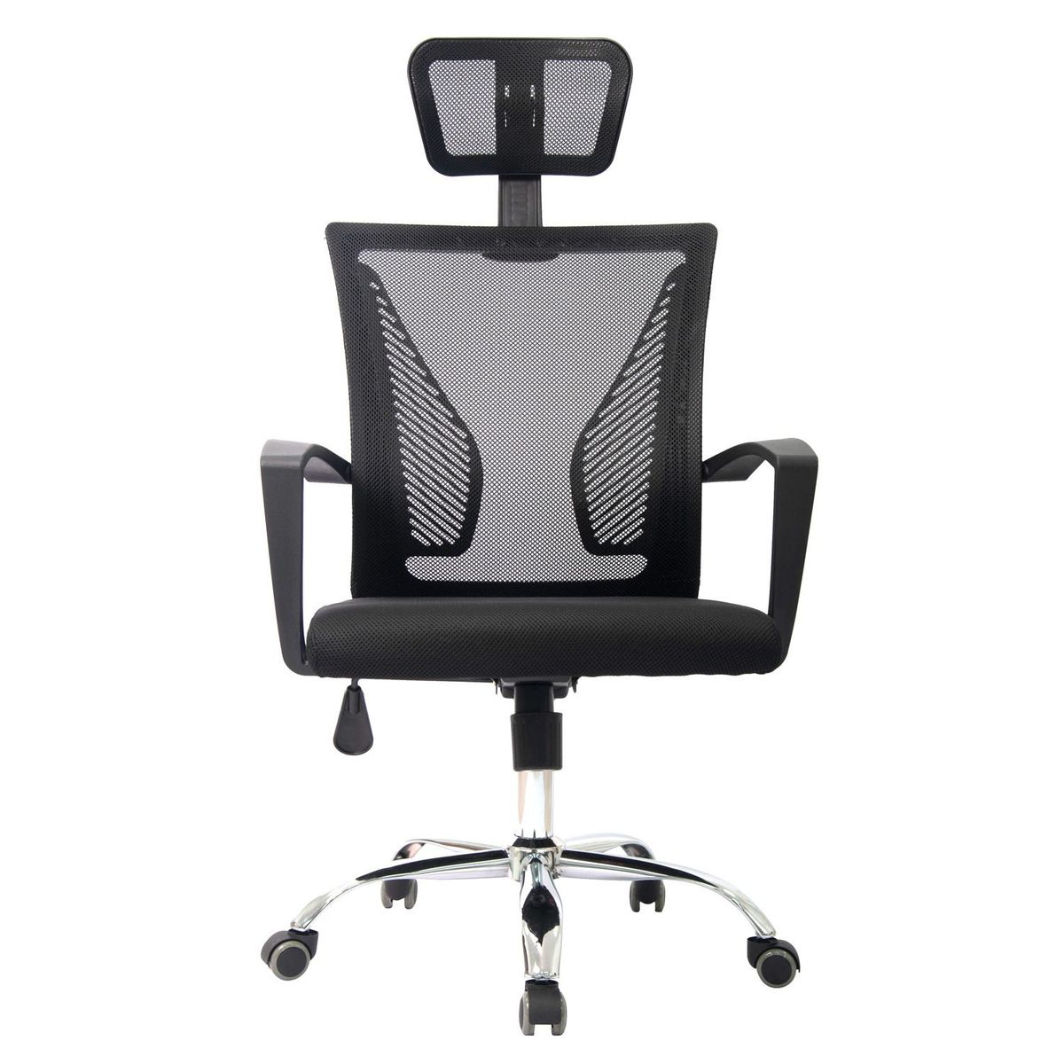 BONNO - Sillon Pste Mat Negra Marco Negro Xj