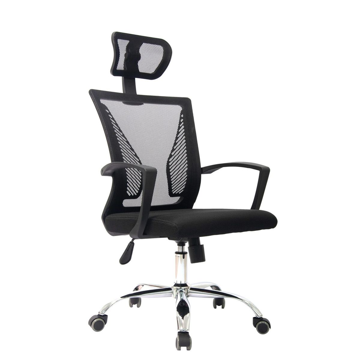 BONNO - Sillon Pste Mat Negra Marco Negro Xj