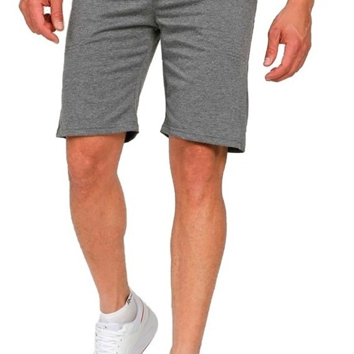 WILSON - Pantaloneta Deportiva Hombre Wilson French Terry 79514 Gris.