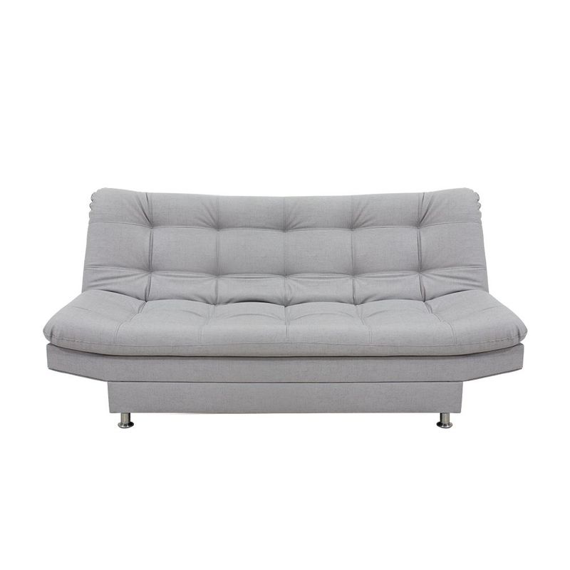 INDUSTRIAL BASESTILOS - Sofá Cama Moltochic Lino Gris Claro patas metal