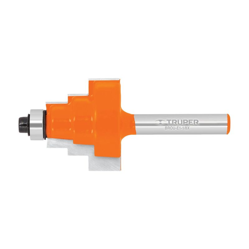 TRUPER - Fresa Escalonada Balinera, Diámetro 1.1/8", Corte 22.2 Mm Truper