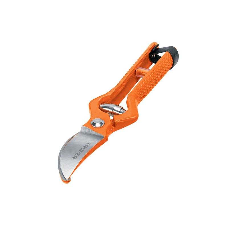 TRUPER - Tijera Forjada Para Poda De 22 Cm, Cuchilla En Acero Térmico Truper