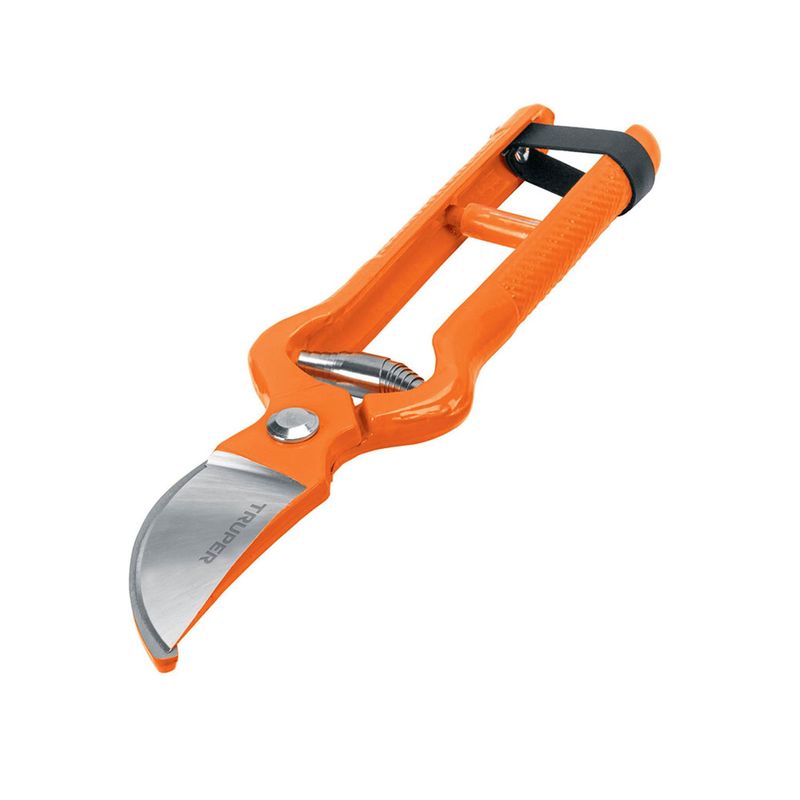 TRUPER - Tijera Forjada Para Poda De 25 Cm, Cuchilla En Acero Térmico Truper