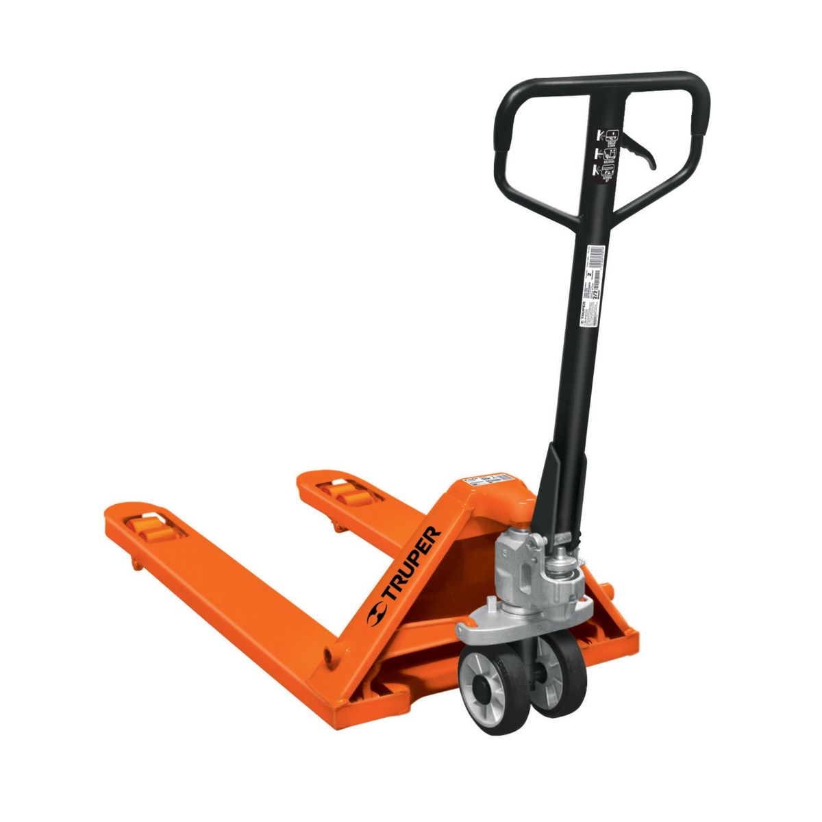 TRUPER - Estibador Manual De 2 Toneladas Con Ruedas De Hule Truper