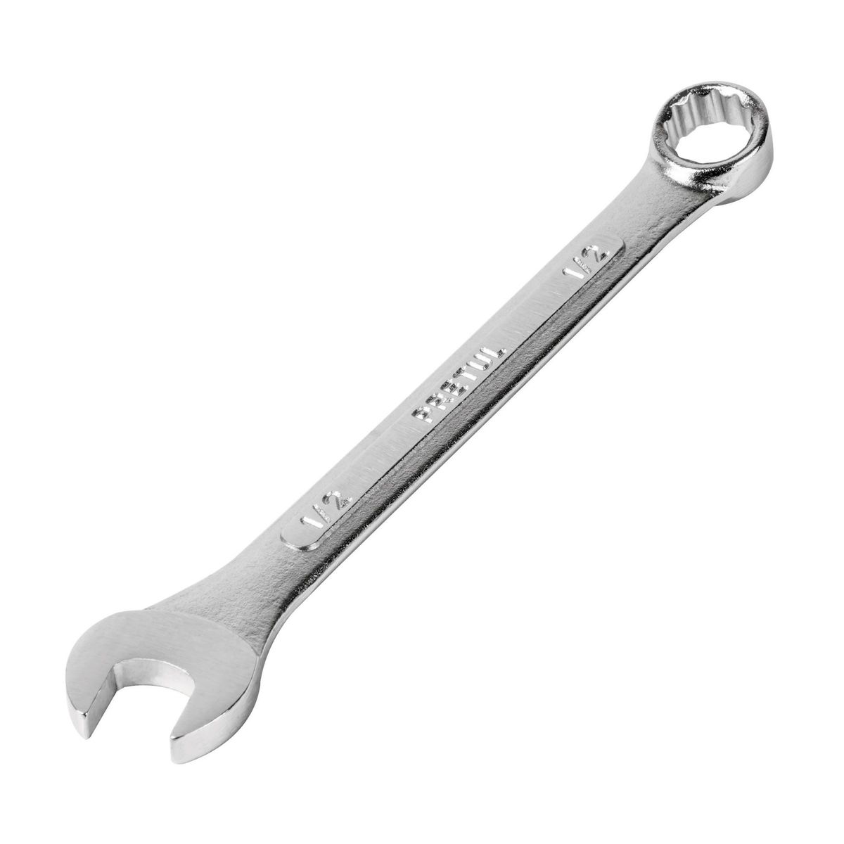 PRETUL - Llave Mixta De 1/2" En Acero Cromo Vanadio, Largo 170 Mm Pretul