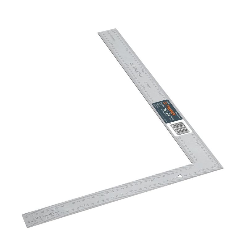 TRUPER - Escuadra Para Cantero De 41 Cm X 61 Cm, Estampada En Acero Truper