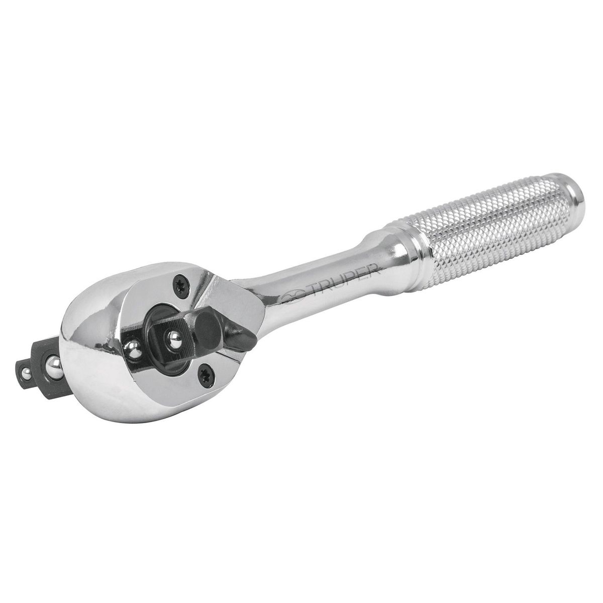 TRUPER - Ratchet Triple Mando Profesional De 1/4", 3/8" Y 1/2" Truper