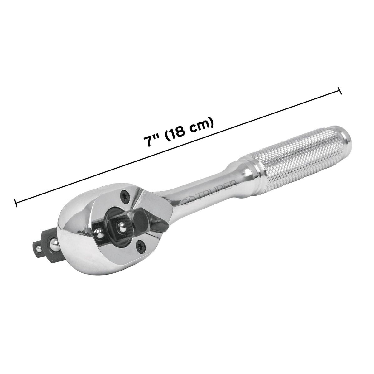 TRUPER - Ratchet Triple Mando Profesional De 1/4", 3/8" Y 1/2" Truper