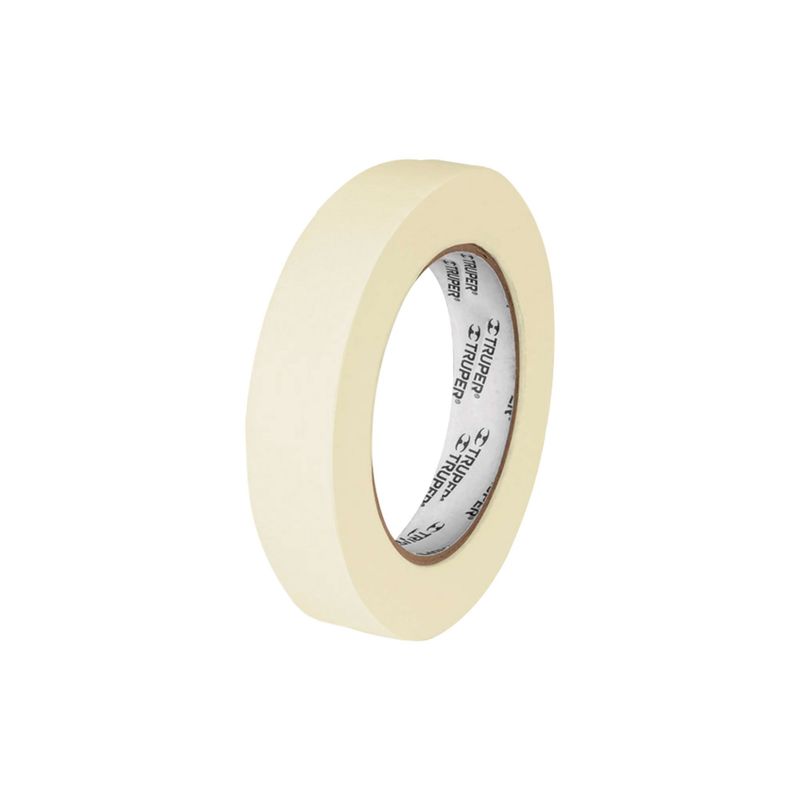 TRUPER - Cinta De Enmascarar Profesional De 50 Metros, Ancho 24 Mm Truper
