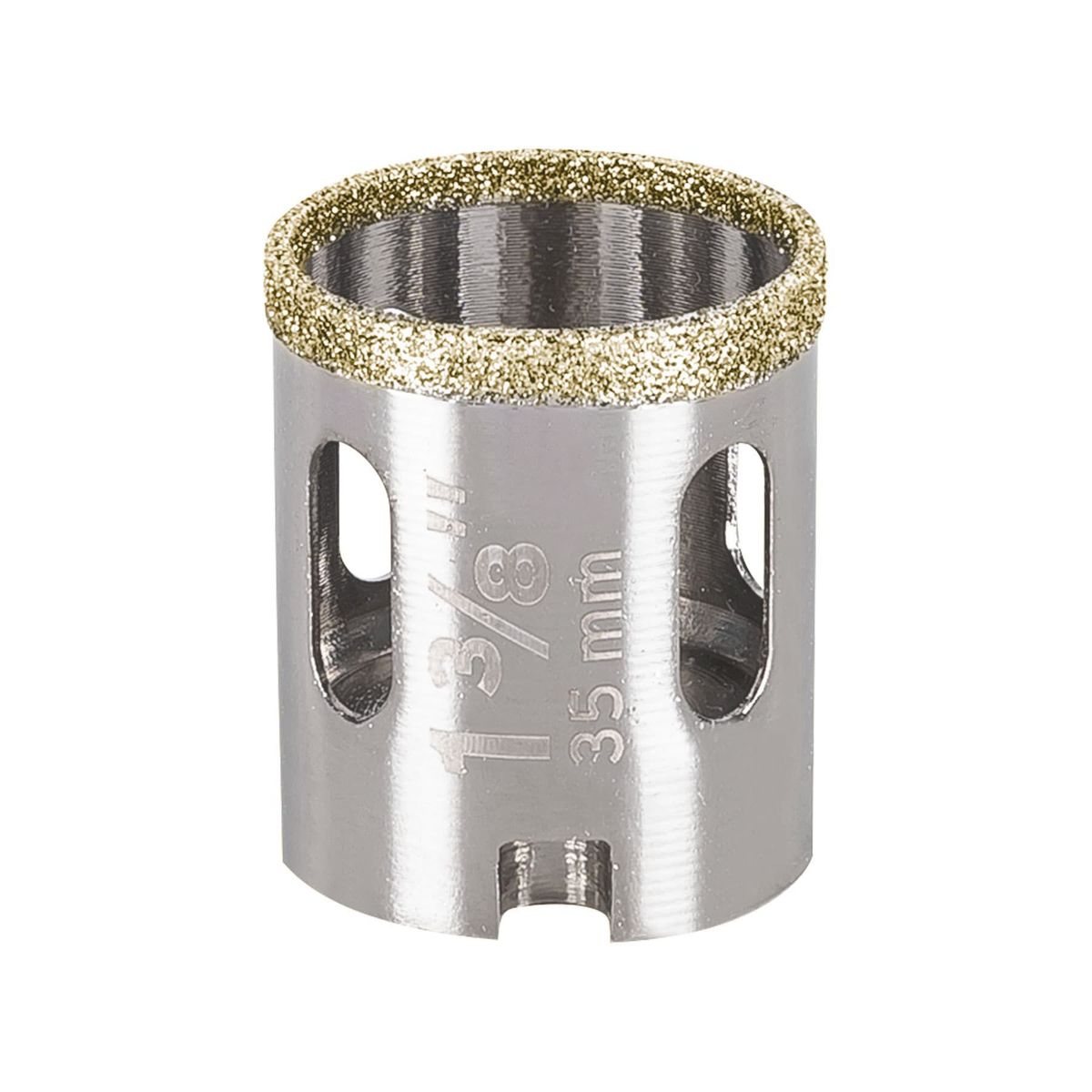 TRUPER - Sierra Copa Diamantada De 1.3/8" (35 Mm) Borde Continuo Truper