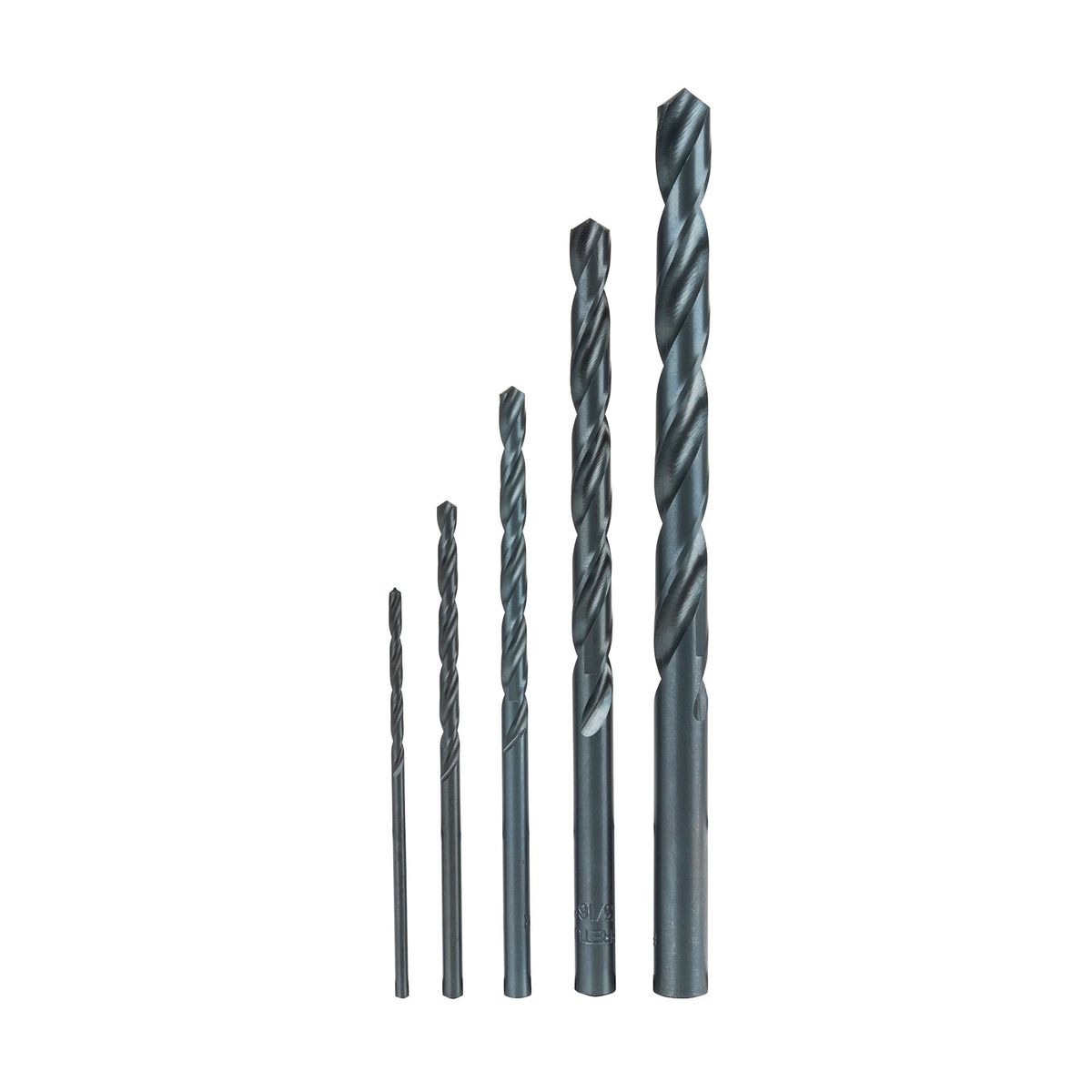 PRETUL - Juego De 5 Brocas Acero Rápido Para Metal, Madera Y Plástico Pretul